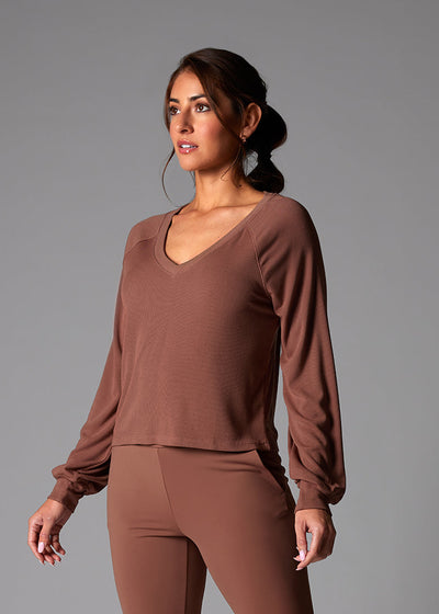 # Rib Long Sleeve | Tops > Long Sleeve | Tavi – ToeSox | Tavi | Vooray