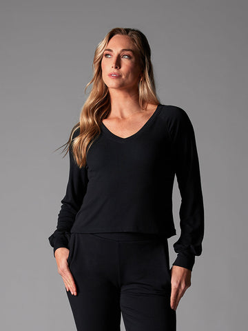# Rib Long Sleeve | Tops > Long Sleeve | Tavi – ToeSox | Tavi | Vooray