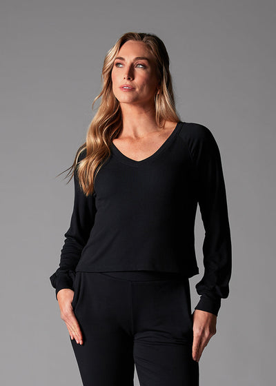 # Rib Long Sleeve | Tops > Long Sleeve | Tavi – ToeSox | Tavi | Vooray