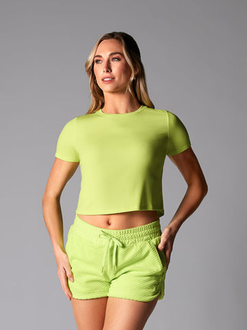 Ribbed Tee | Tops > Short Sleeve | Tavi – Tavi Active