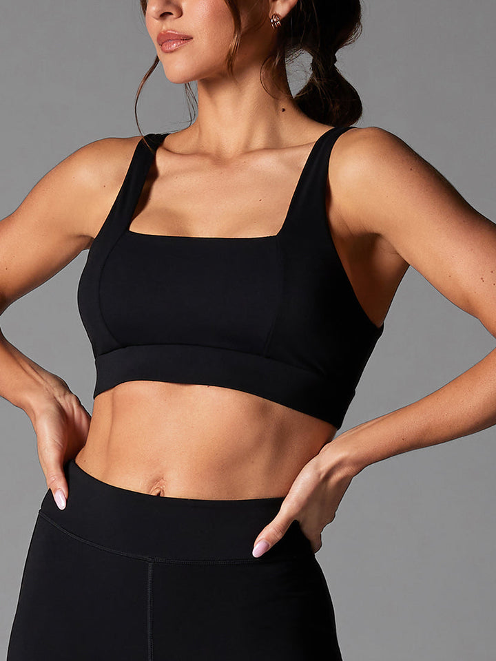 # Square Neck Bra | Sports Bras | Tavi – ToeSox | Tavi | Vooray