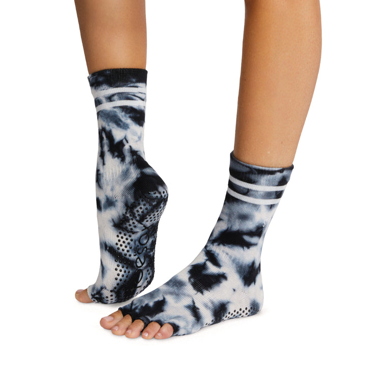 # Half Toe Crew Grip Socks | Socks > Crew | ToeSox – ToeSox | Tavi | Vooray