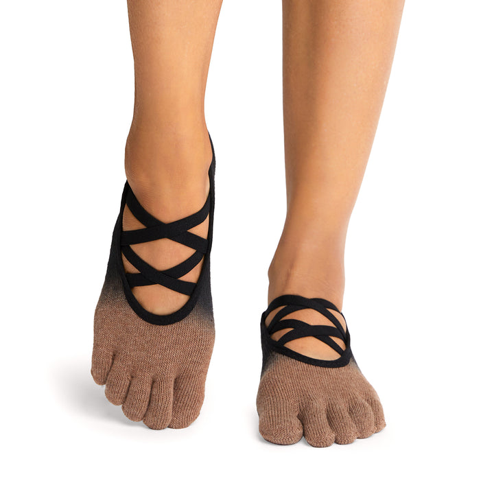 # Full Toe Elle Grip Socks | Socks > Grip | ToeSox – ToeSox | Tavi | Vooray