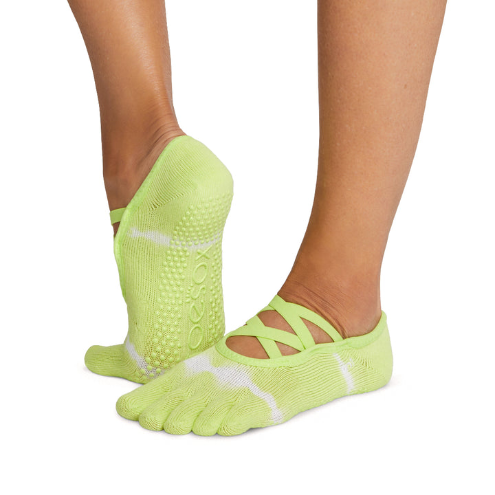 # Full Toe Elle Grip Socks | Socks > Grip | ToeSox – ToeSox | Tavi | Vooray