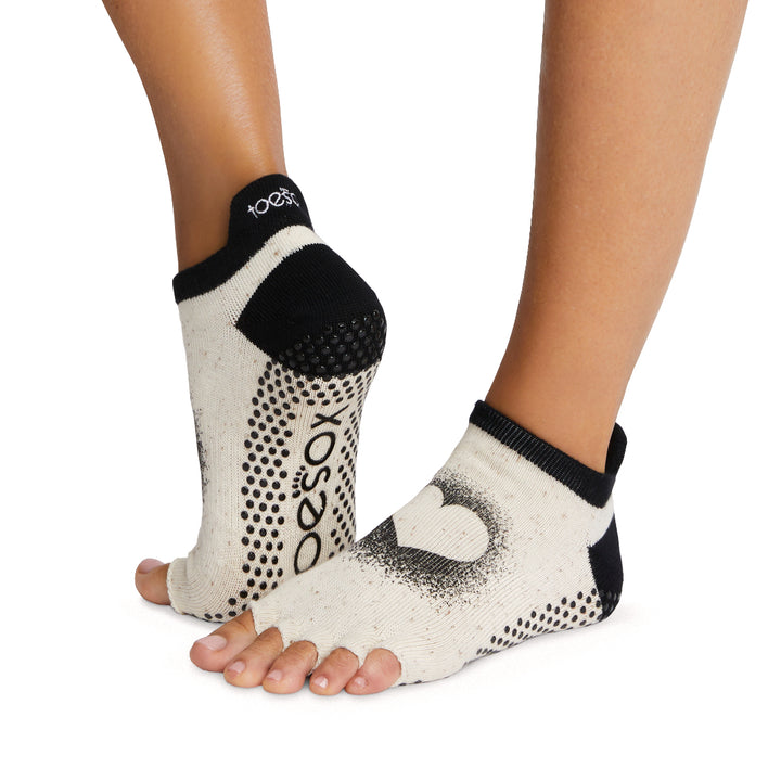 # Half Toe Low Rise Grip Socks | Socks > Grip | ToeSox – ToeSox | Tavi | Vooray