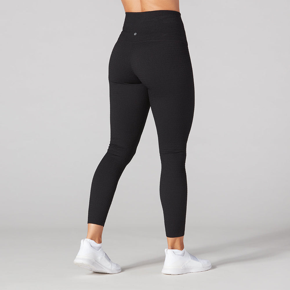 # Seersucker High Waisted 7/8 Leggings * | Bottoms > Leggings | Tavi – ToeSox | Tavi | Vooray