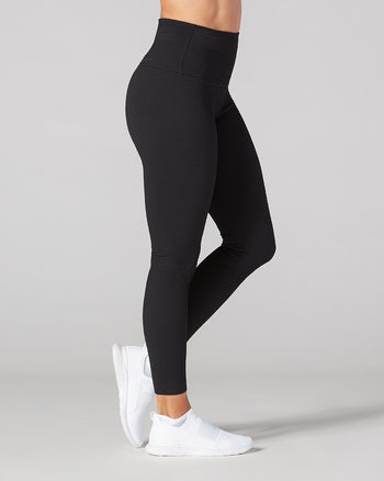 # Seersucker High Waisted 7/8 Leggings * | Bottoms > Leggings | Tavi – ToeSox | Tavi | Vooray