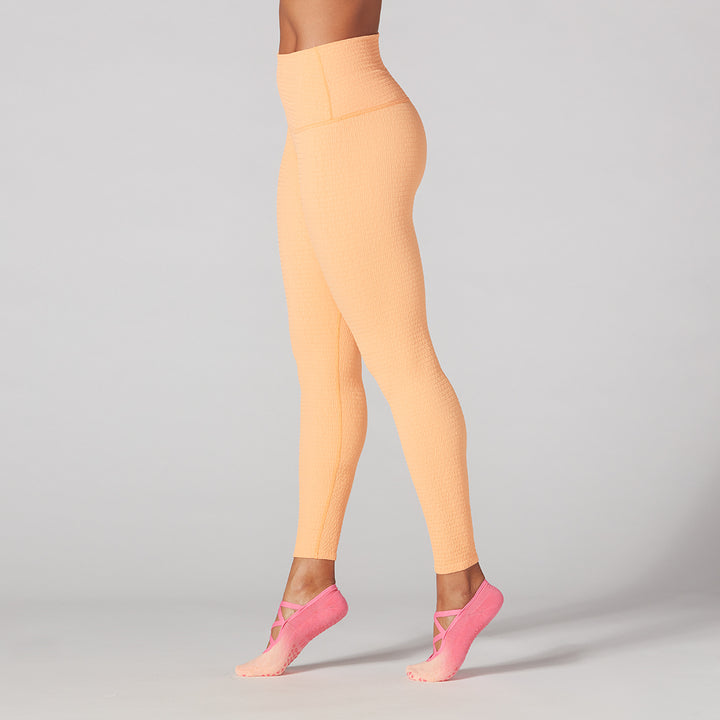 # Seersucker High Waisted 7/8 Leggings * | Bottoms > Leggings | Tavi – ToeSox | Tavi | Vooray