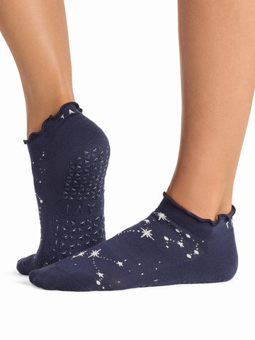 Cora Ruffle Grip Socks | Socks > Grip | Tavi – Tavi Active