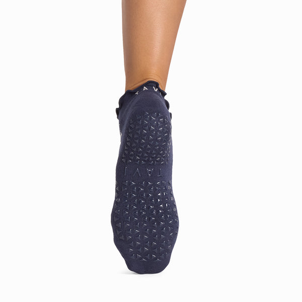 Cora Ruffle Grip Socks | Socks > Grip | Tavi – Tavi Active