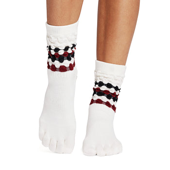 Full Toe Crew Grip Socks | Grip | ToeSox – ToeSox | Tavi | Vooray