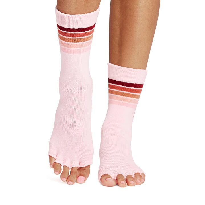 Half Toe Crew Grip Socks | Socks > Crew | ToeSox – ToeSox | Tavi | Vooray