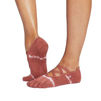 Full Toe Elle Grip Socks | Socks > Grip | ToeSox – ToeSox | Tavi | Vooray