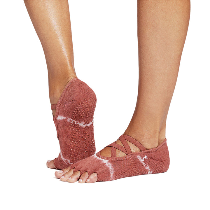 Half Toe Elle Grip Socks | Socks > Grip | ToeSox – ToeSox | Tavi | Vooray