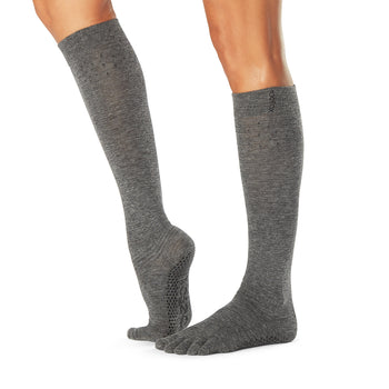 Full Toe Scrunch Knee High Grip Socks * | Leg Warmers | ToeSox – ToeSox | Tavi | Vooray