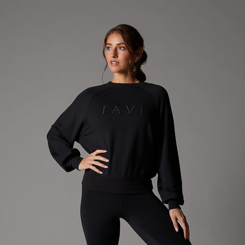 TaviLuxe® Ease Crew Sweatshirt | Tops > Sweaters & Hoodies | Tavi – Tavi Active