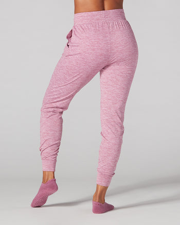 # Brushed Tec Knit High Waisted Jogger * | Bottoms > Leggings | Tavi – ToeSox | Tavi | Vooray