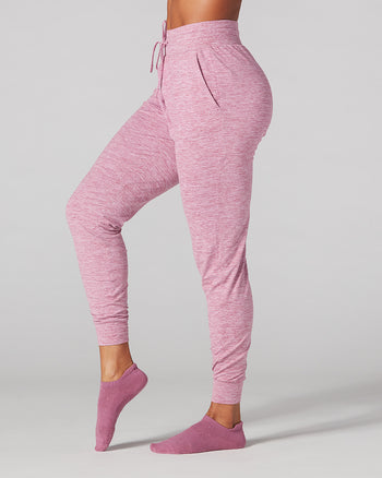 # Brushed Tec Knit High Waisted Jogger * | Bottoms > Leggings | Tavi – ToeSox | Tavi | Vooray