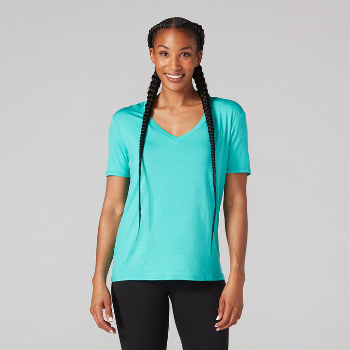 # Everyday V-Neck Tee | Tops > Short Sleeve | Tavi – ToeSox | Tavi | Vooray